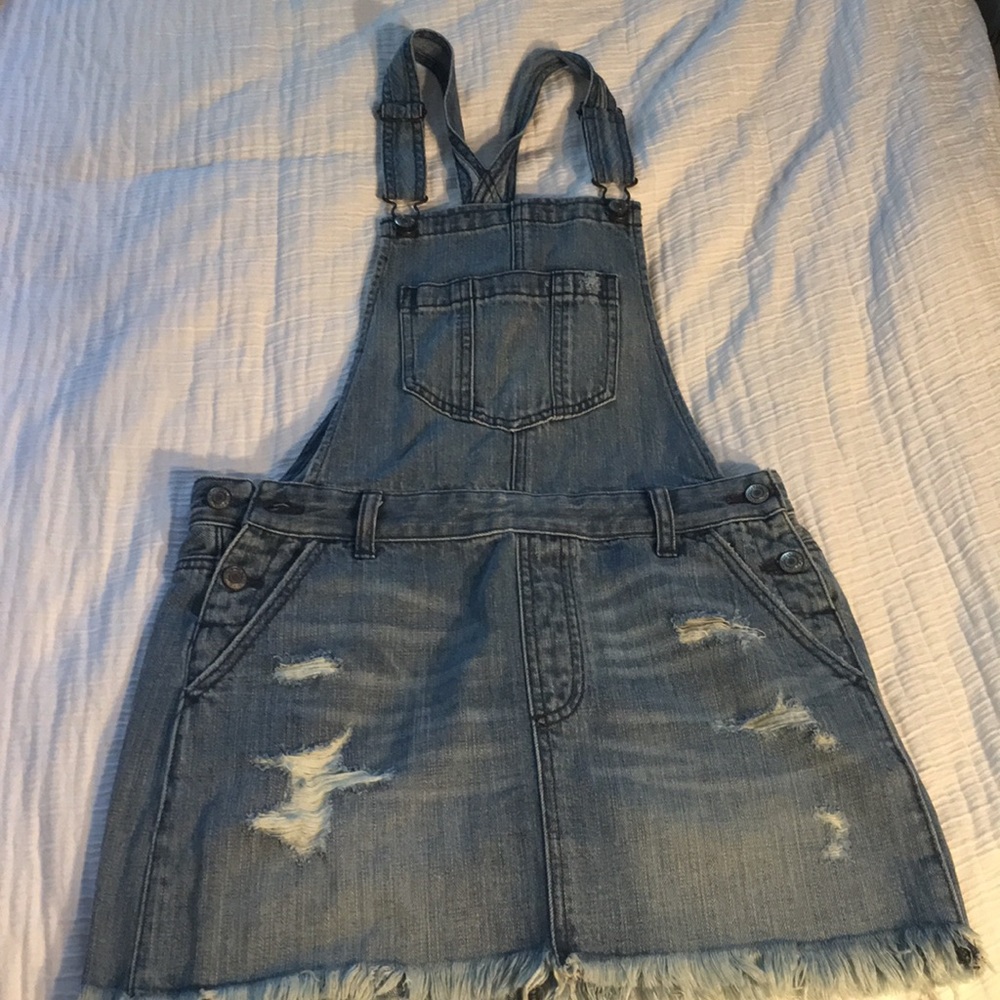 American Eagle Mini Skirt Overall